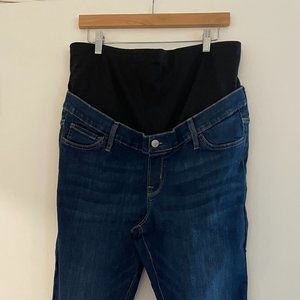 NWOT Gap Maternity Full Panel Skinny Jeans - Size 33R/16R